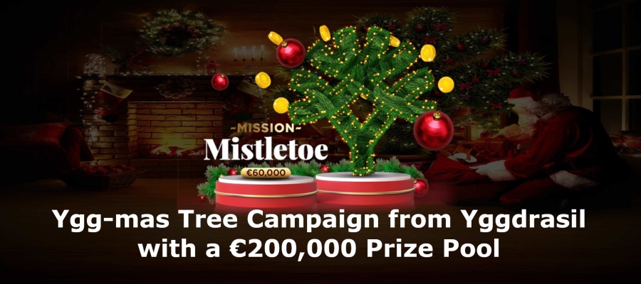 Ygg-mas Tree Campaign from Yggdrasil with a €200,000 Prize Pool