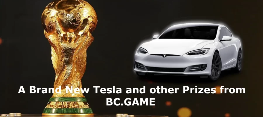 A Brand New Tesla and other Prizes from BC.GAME