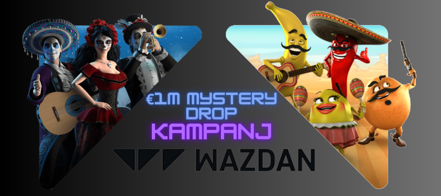 Ett storslaget arrangemang: Wazdan presenterar €1M Mystery Drop Event