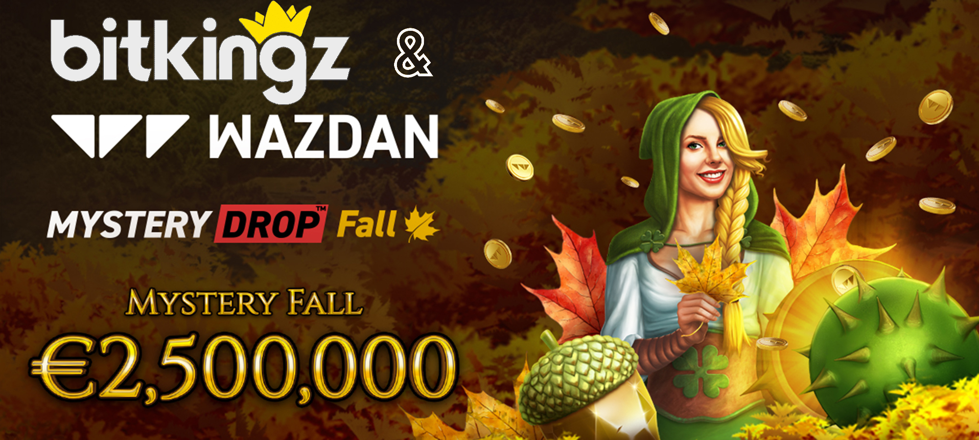 Join Wazdan’s Mystery Fall Promotion to Claim an Enormous Prize
